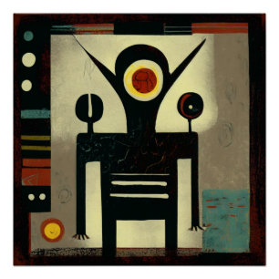 Cosmic Sentinel Poster