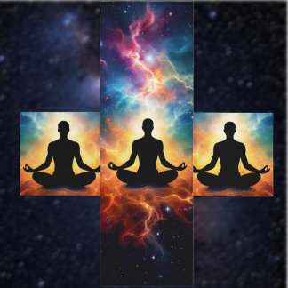  Cosmic Serenity yoga Mat