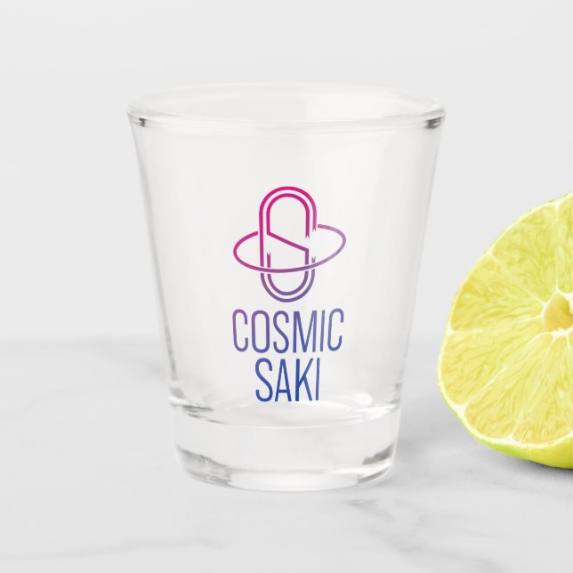 Cosmic Shot Glass (Front)