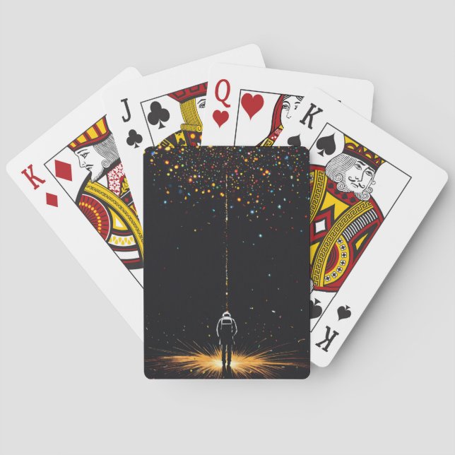 Cosmic Solitaire: Deep Space Playing Cards (Back)