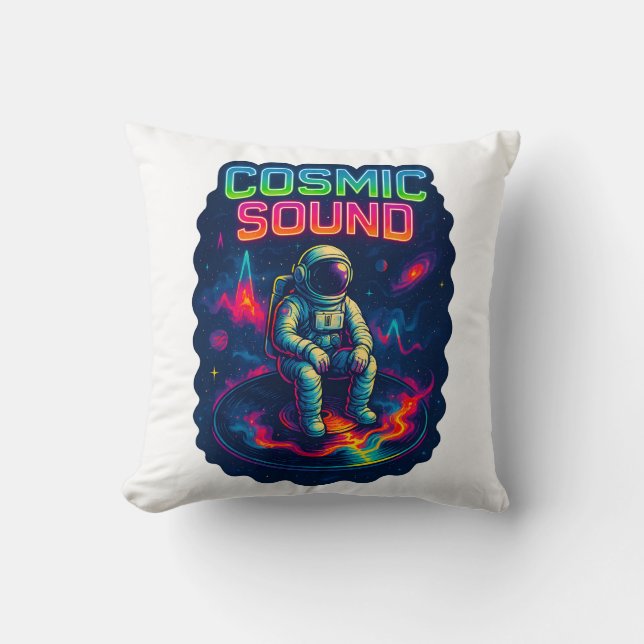 Cosmic Sound Cushion (Front)