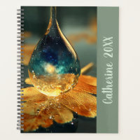 Cosmic Space Elegant Feminine Botanical Nature