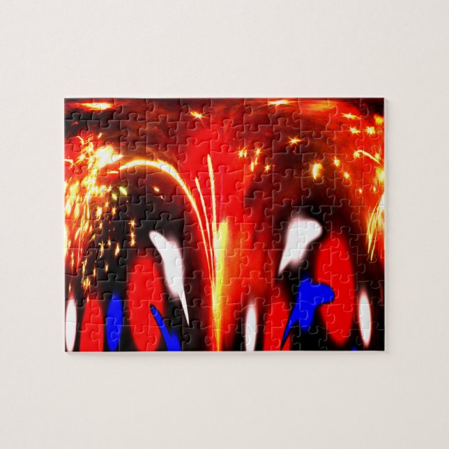 Cosmic space jigsaw puzzle (Horizontal)