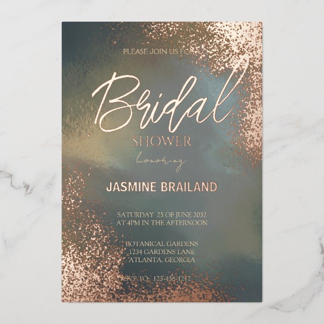 Cosmic Sparkle Hombre Wash Bridal Shower  (Front)