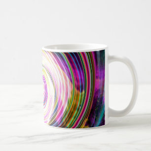 Cosmic Spectacular White Swirl Mug