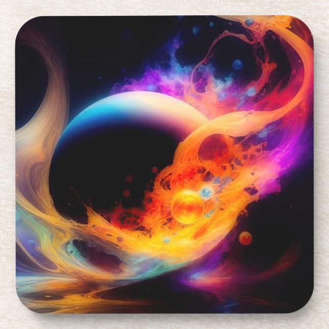 Cosmic Spere Splash  Coaster (Front)