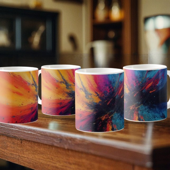 Cosmic Splash Artisan Coffee Mug (Creator Uploaded)
