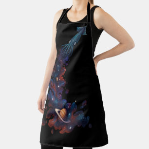 Cosmic Squid Space Odyssey  Apron