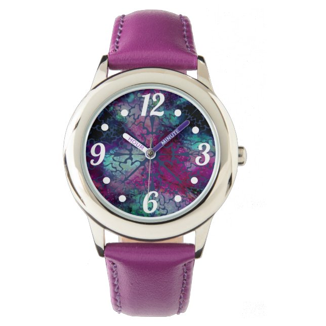 Cosmic Star Galaxy Universe Fallen Night Sky Watch (Front)