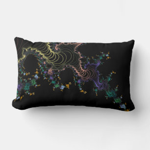 Cosmic Star Storm Lumbar Cushion
