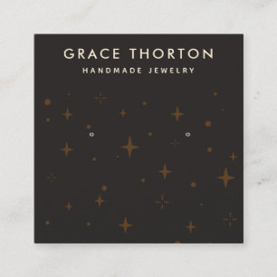 Cosmic Stars Earring Jewellery Display Card