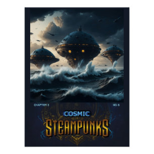 Cosmic Steampunks Chapter 3, No. 6 Poster