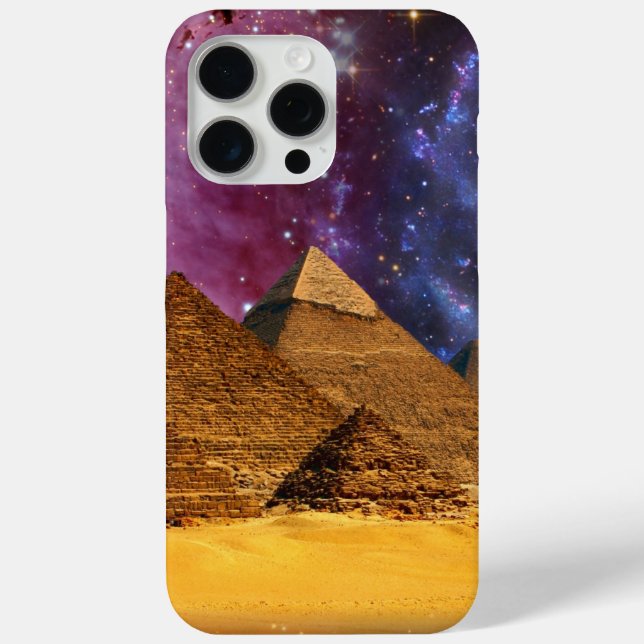 cosmic storm above egypt Case-Mate iPhone case (Back)
