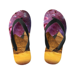 cosmic storm above egypt kid's thongs