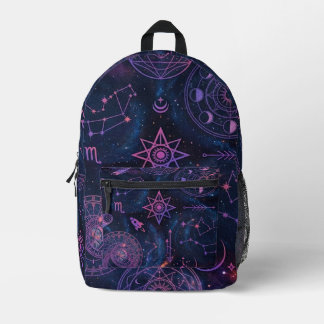 Cosmic Streetwear Celestial Astrology Backpack