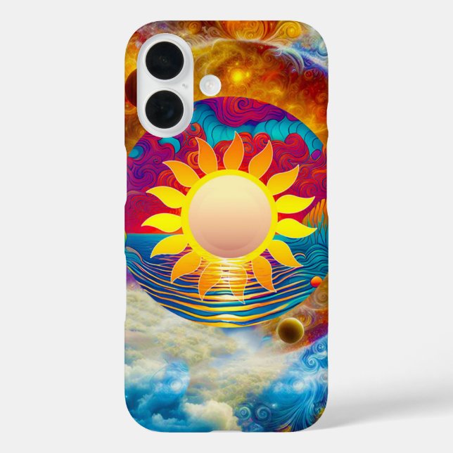 Cosmic Sun Case-Mate iPhone Case (Back)
