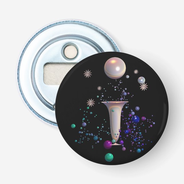 Cosmic Symphony Bottle Opener (Front)