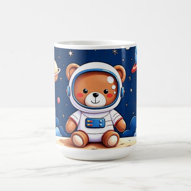 Cosmic Teddy Cloudscape Coffee Mug (Center)