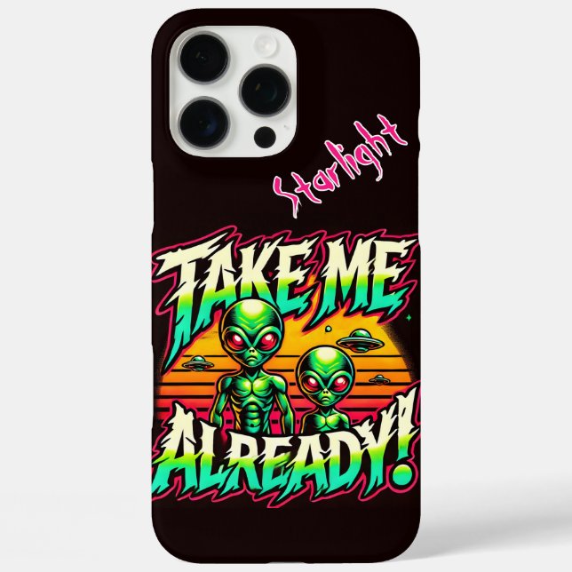 Cosmic Thrills Are Calling You! Case-Mate iPhone Case (Back)