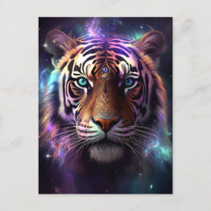 Cosmic Tiger Postcard
