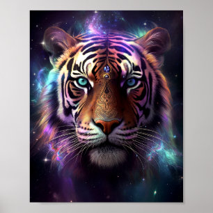 Cosmic Tiger Poster