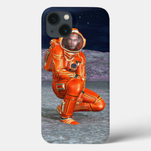 Cosmic Traveller Surreal Planet Landscape Art iPhone 13 Case