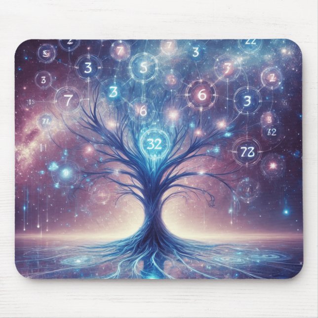 Cosmic Tree of Life Mouse Pad (Front)