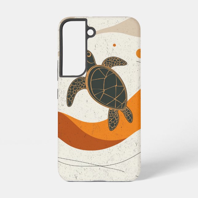 Cosmic Turtle Path Phone Case (Back)