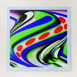 Cosmic twist jigsaw puzzle