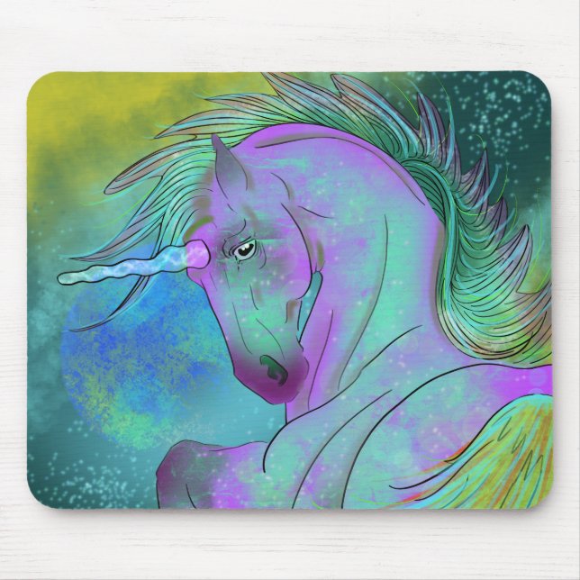 Cosmic Unicorn 11 Mouse Pad (Front)