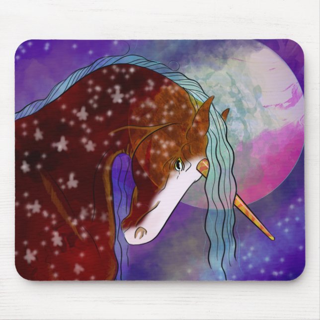 Cosmic Unicorn 4 Mouse Pad (Front)