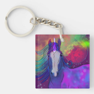 Cosmic Unicorn 5 Key Ring