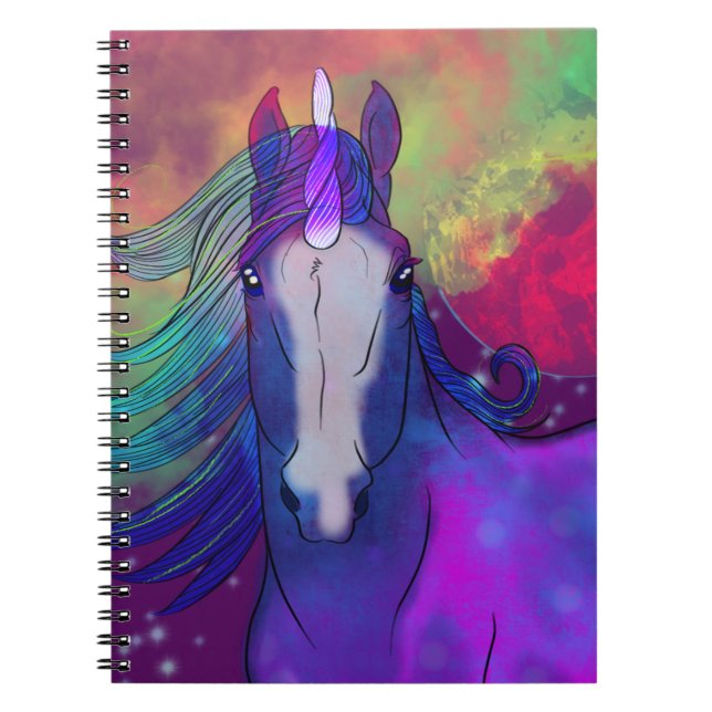 Cosmic Unicorn 5 Notebook (Front)