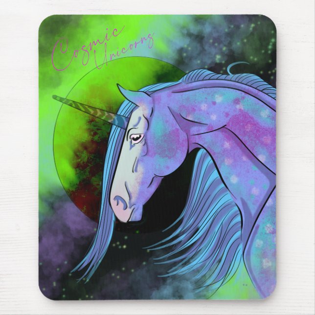 Cosmic Unicorn 6 Mouse Pad (Front)