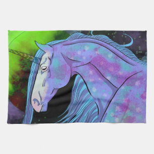 Cosmic Unicorn 6 Tea Towel