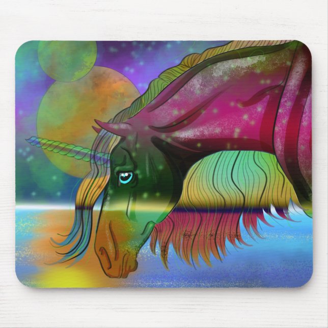 Cosmic Unicorn 8 Mouse Pad (Front)