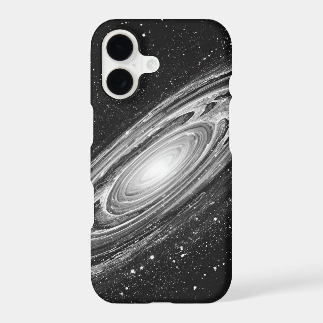 Cosmic Universe Phone Case – Black iPhone 17 Cover (Back)