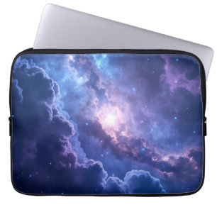 Cosmic Veil Nebula Laptop Sleeve