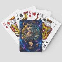 Cosmic Virgo Playing Cards
