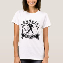 Cosmic Visionary: Aquarius Zodiac Tee
