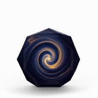 Cosmic Vortex of Golden Light