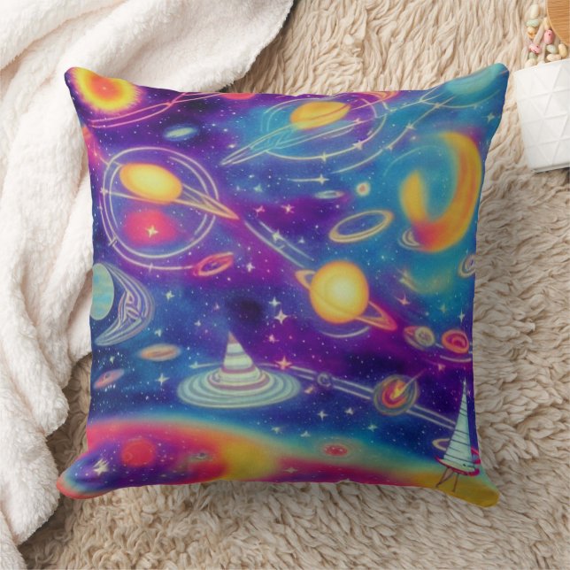 Cosmic Voyage Cushion (Blanket)