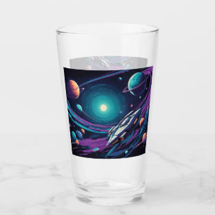 Cosmic Voyage Glass
