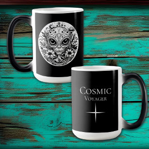 Cosmic Voyager   Extraterrestrial Alien Magic Mug
