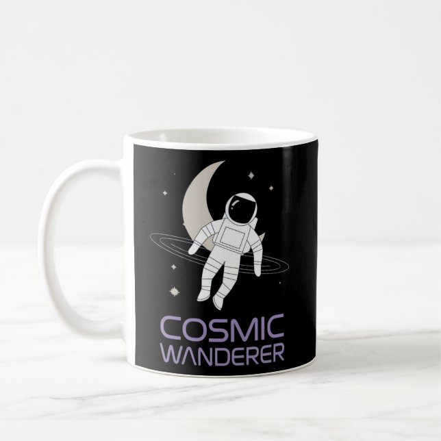 Cosmic Wanderer Coffee Mug (Left)