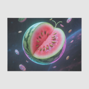 Cosmic Watermelon Slice Tissue Paper