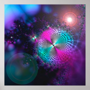 Cosmic Wave Poster