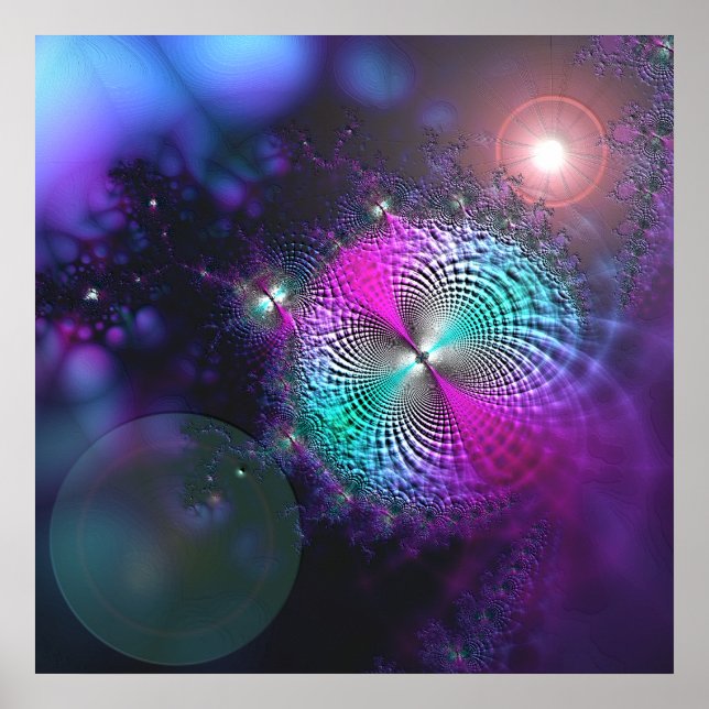 Cosmic Wave Poster (Front)