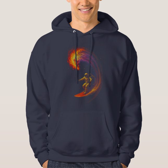 Cosmic Wave Rider Hoodie (Front)