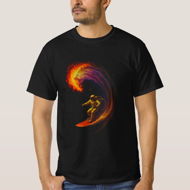 Cosmic Wave Rider T-Shirt (Front)